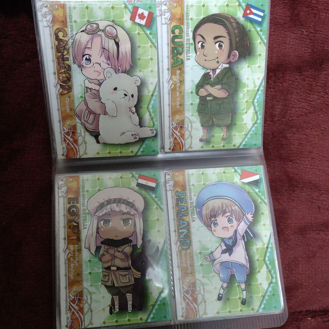 ヘタリア トレーディングカード トレカ 初版 フルコンプ+α