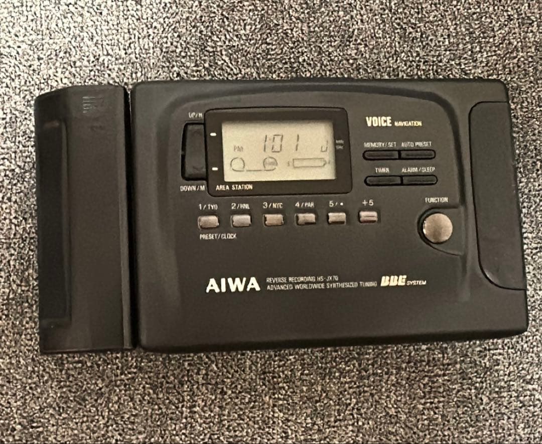 【希少】AIWA HS-JX70 カセットプレーヤー【値段交渉可】