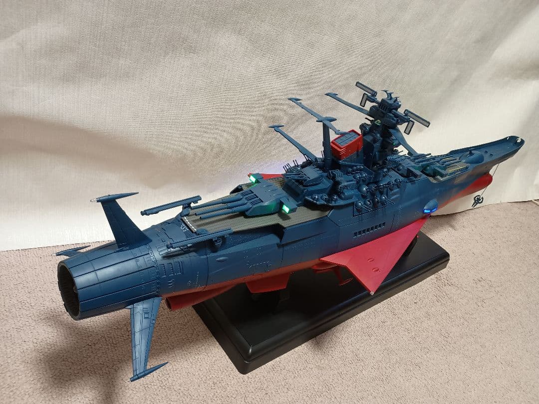 アシェット宇宙戦艦ヤマト2202完成品アクリルケース付き