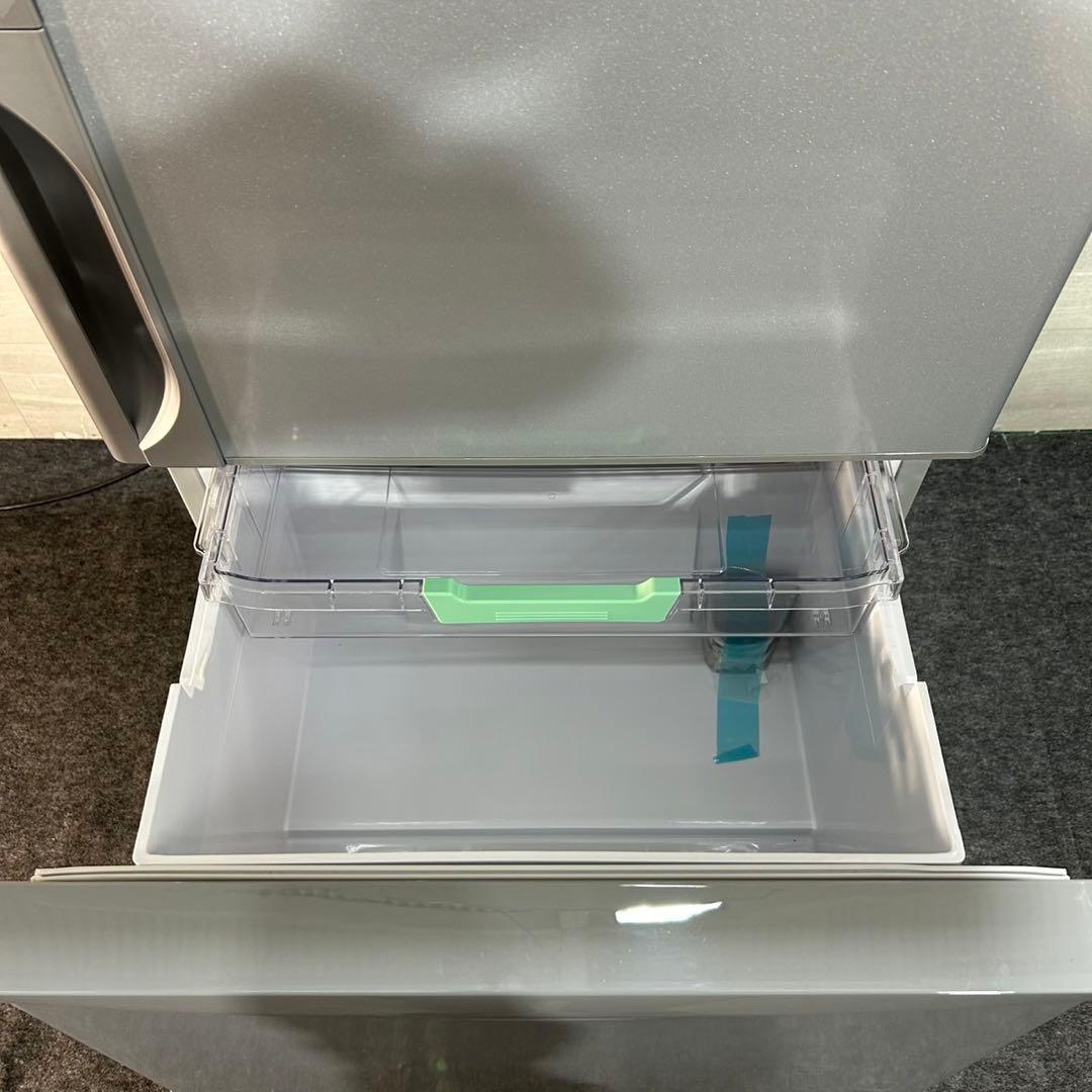 HITACHI 冷蔵庫 大型 375L 3ドア 右開き 真ん中野菜室 d3454