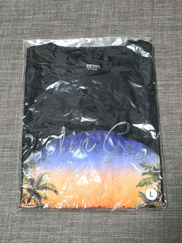 【新品未使用】藤井風 日産スタジアム Feelin'Good Tシャツ 黒 L