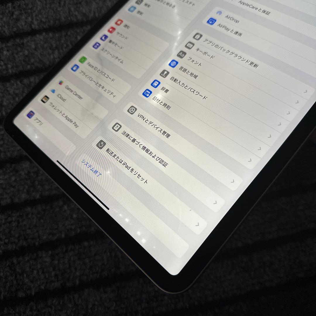 123 iPad Pro 11インチ 2世代　256GB Wi-Fi グレイ