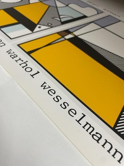 額装品/Cow Going/ロイ リキテンスタイン/アート/ポスター/インテリア