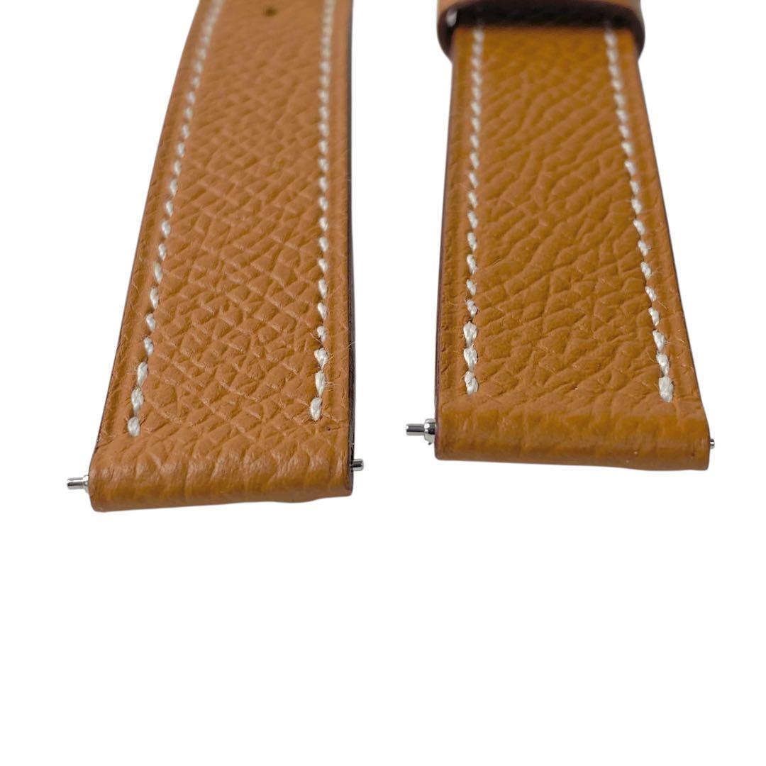 美品 エルメスHERMES Hウォッチベルト ゴールド U刻印 HH1.201.
