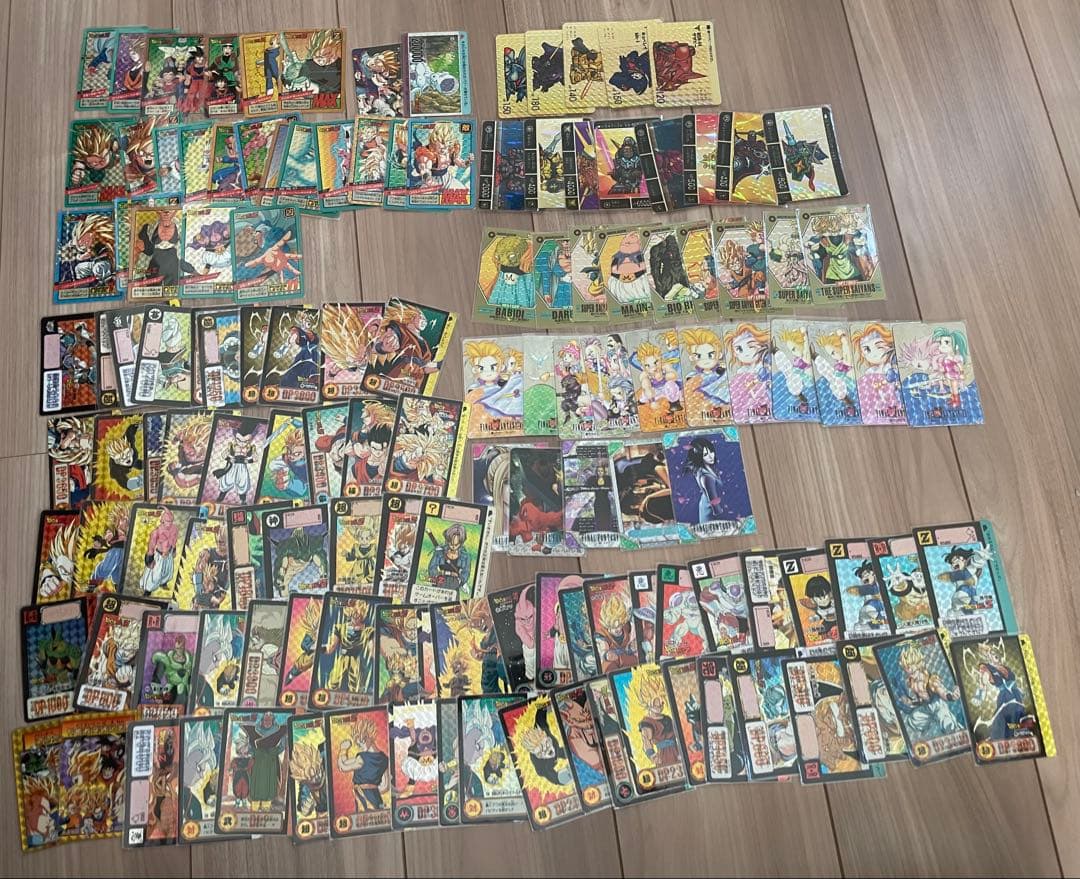ほ*味様 カードダス　まとめ売り　130枚以上　当時品　ドラゴンボール ガンダム