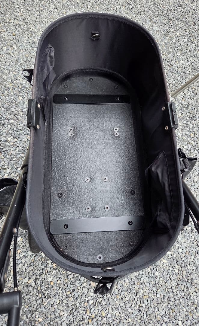 AIRBUGGY フレーム+コット+付属品　DOME3 Large ブラック