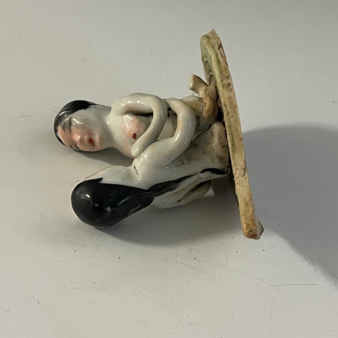 唐物 春画 色絵人物 春画人形 艶人形 中国美術 古玩 SN822a