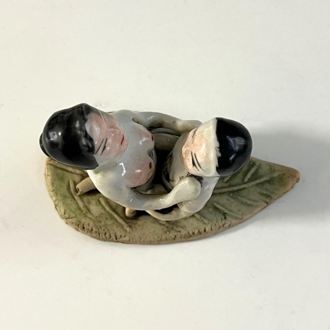 唐物 春画 色絵人物 春画人形 艶人形 中国美術 古玩 SN822a