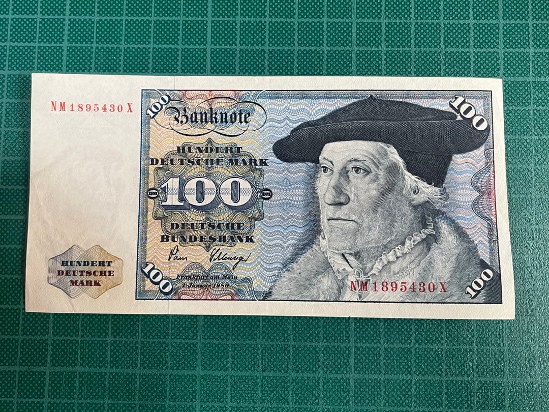 k*n様 旧100ドイツマルク紙幣 ３枚