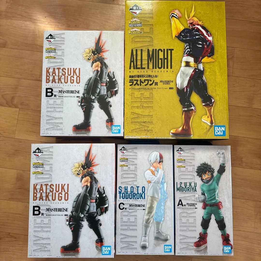 僕のヒーローアカデミア 一番くじ フィギュア