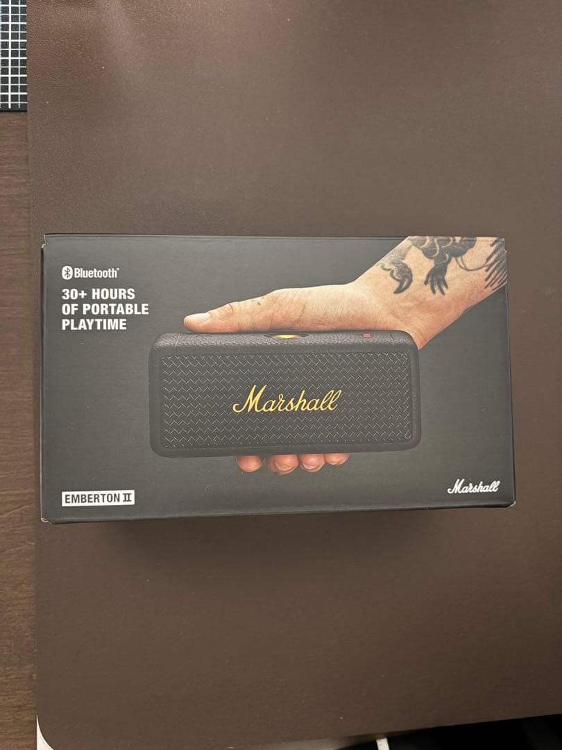 Marshall EMBERTON II ワイヤレススピーカー　充電器付き