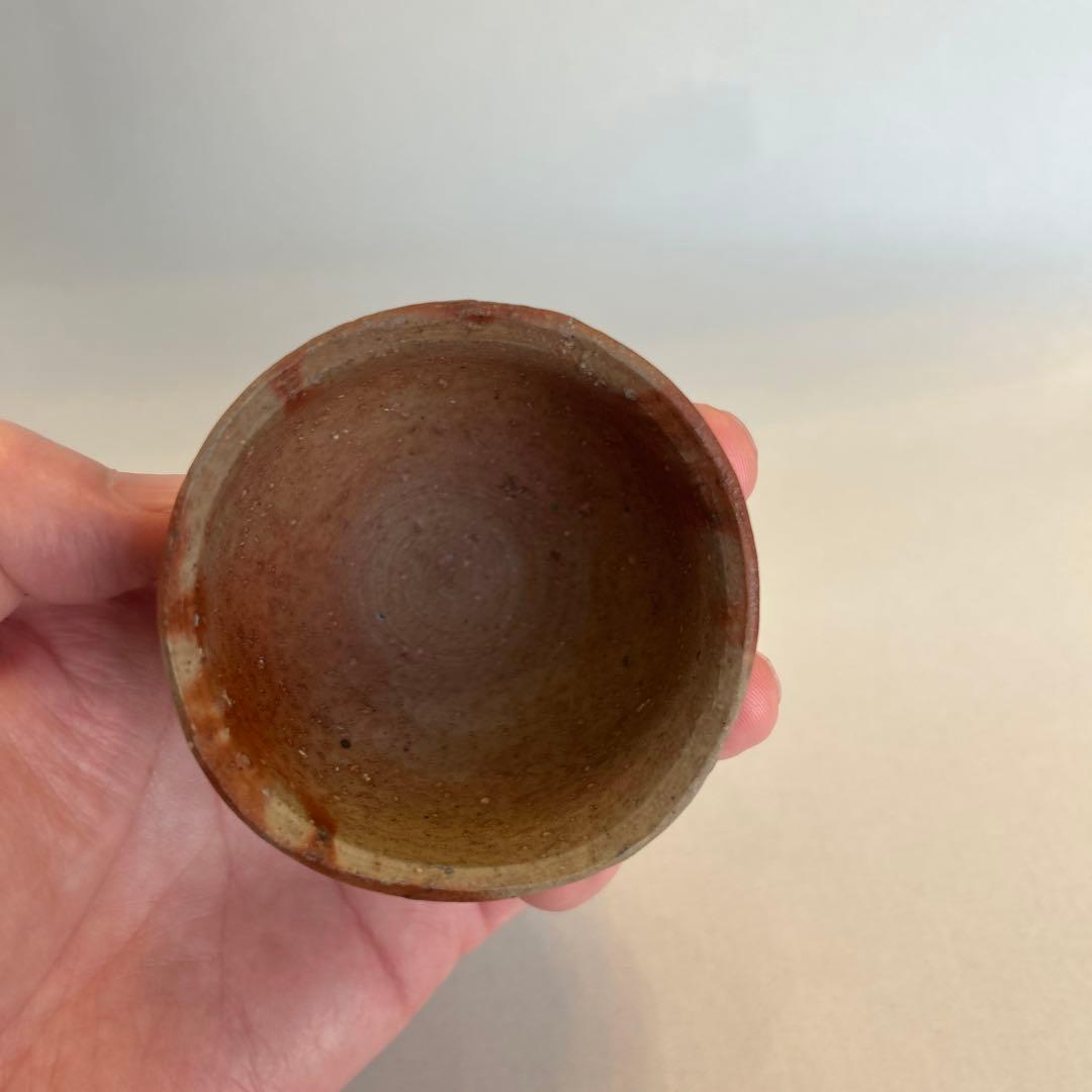 『値引き』【貴重】人間国宝　藤原啓 ぐい吞　 火縄 (1)