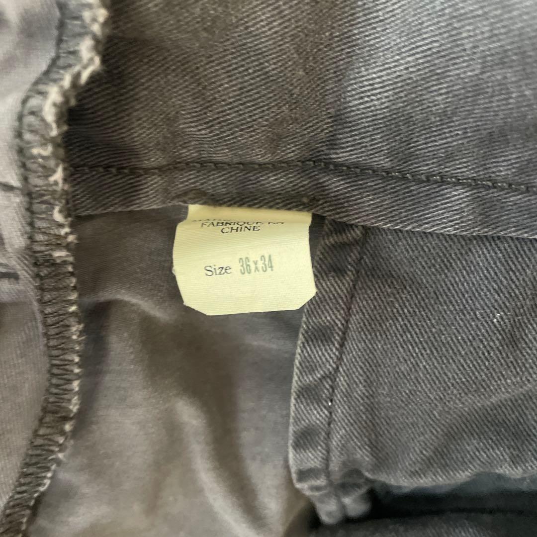 RRL vintage chino w36 l34 ダークグレー