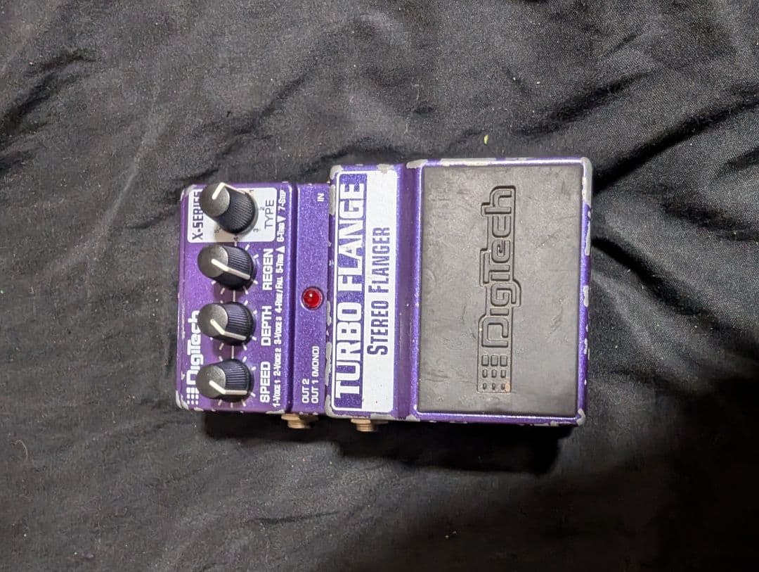 廃盤 DigiTech TURBO FLANGE STEREO FLANGER