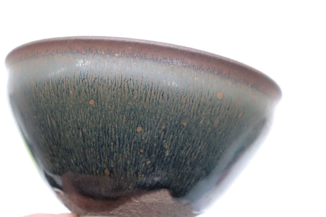 中国　建窯　茶碗　兎号天目　送料込み250822