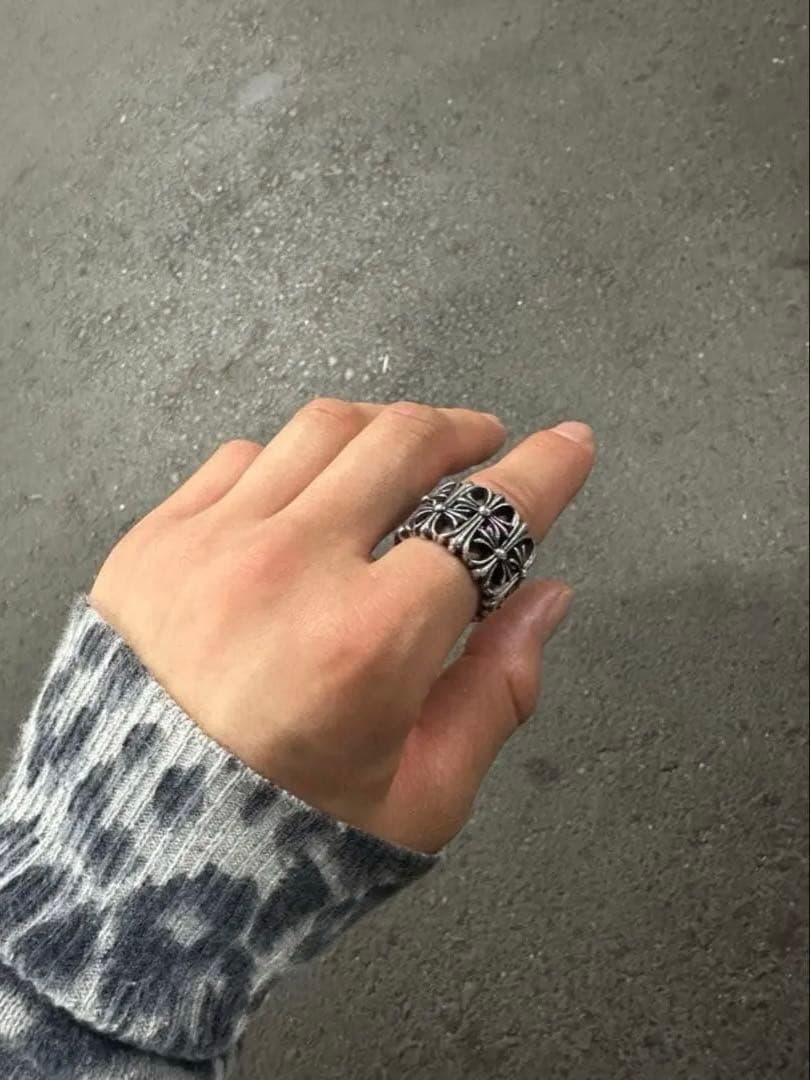 セメタリークロスリング 18号 silver925