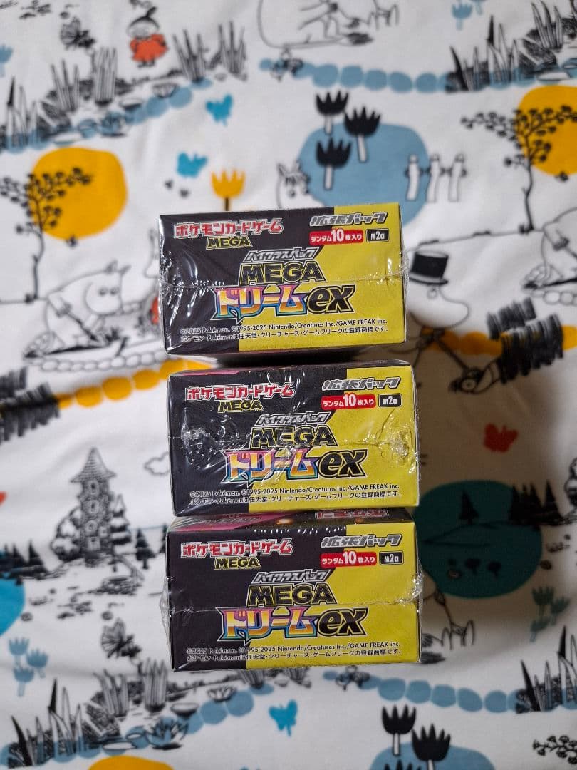 ポケモンカード　MEGA ドリームex　3box 　シュリンク付き