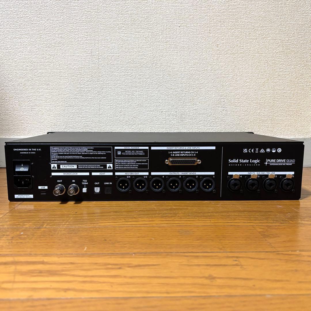 配信機器・PA機器・レコーディング機器 SSL Pure Drive Quad