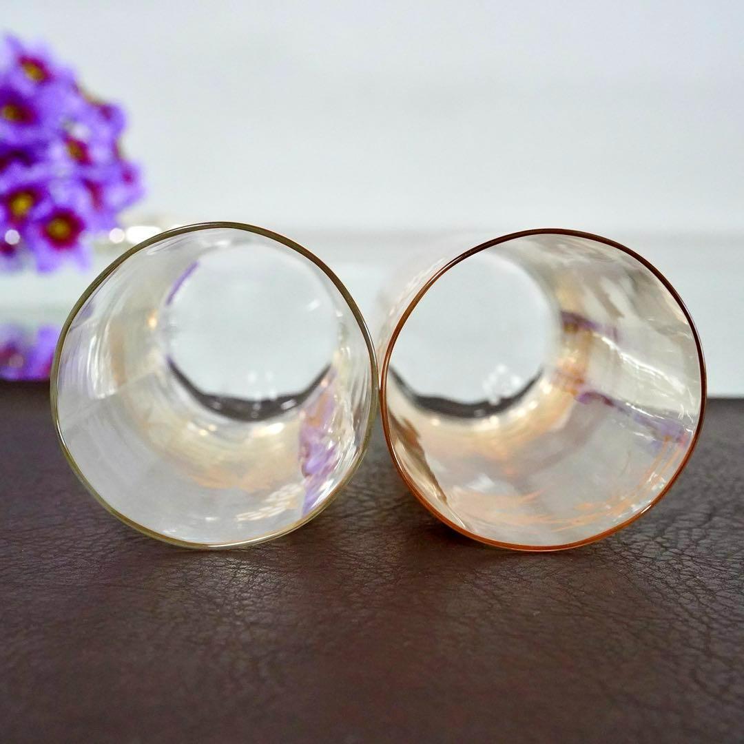 ぷっちまま★オールドバカラ 香水瓶M＆ラスター彩エナメル彩グラス2客