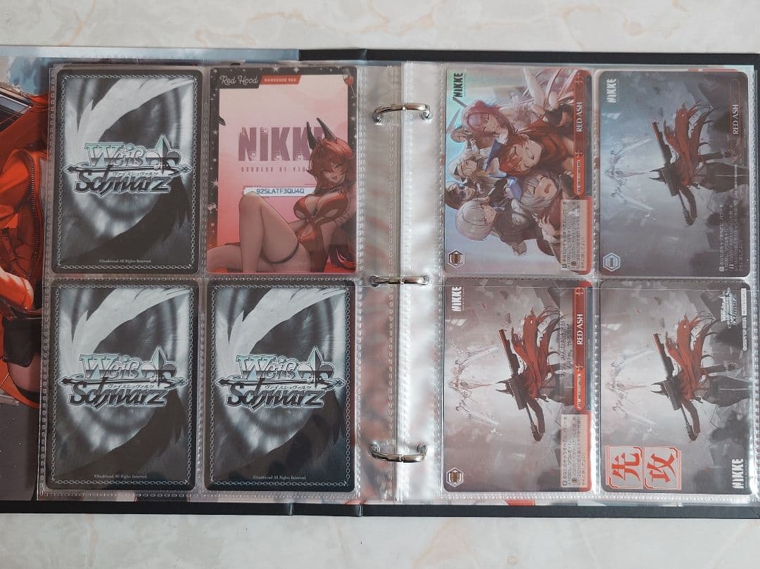 勝利の女神 nikke レッドフード 50種50枚