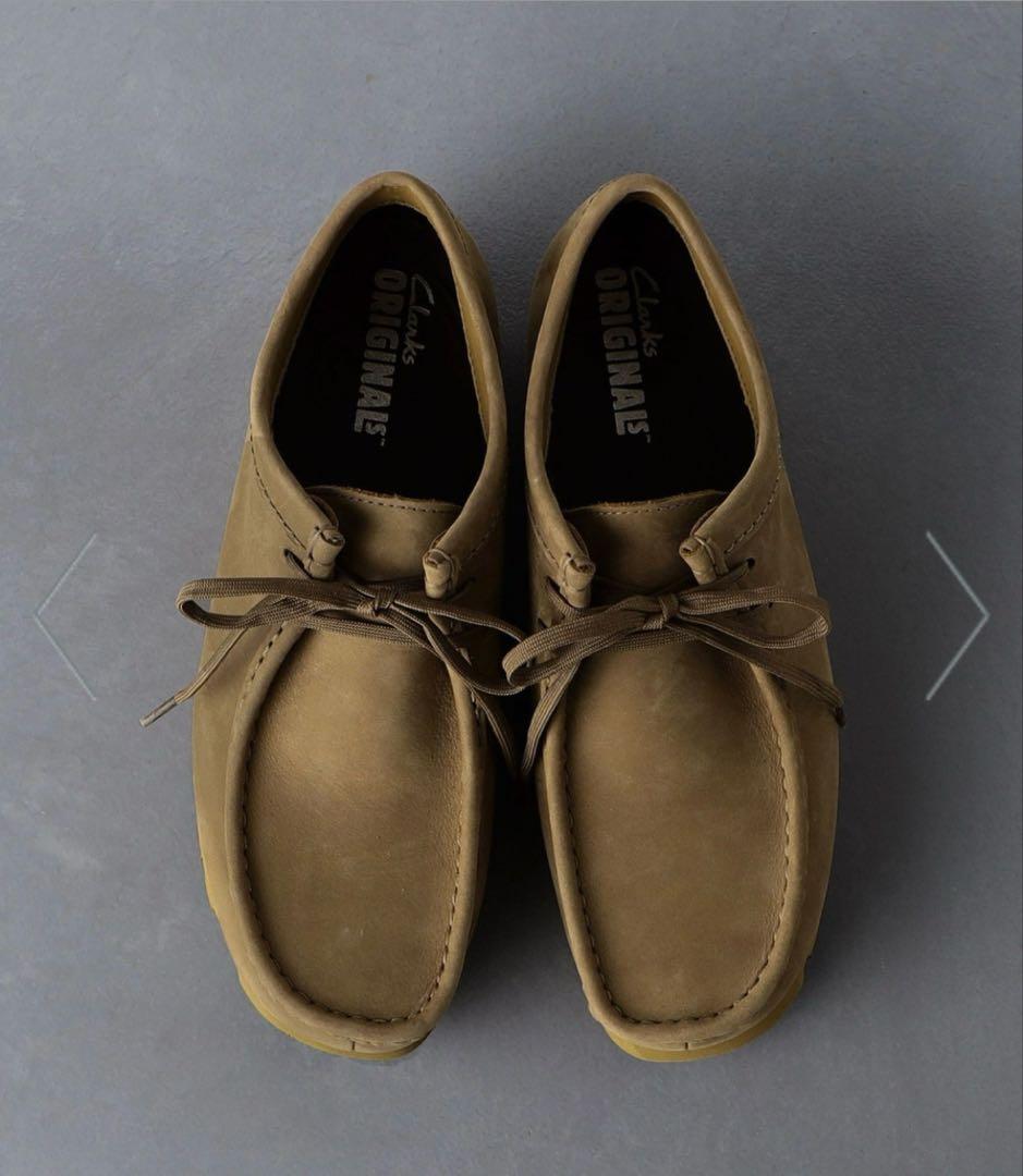 最終値下げ クラークス Wallabee GTX Oakmoss UK8