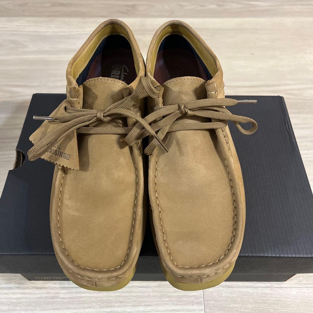 最終値下げ クラークス Wallabee GTX Oakmoss UK8