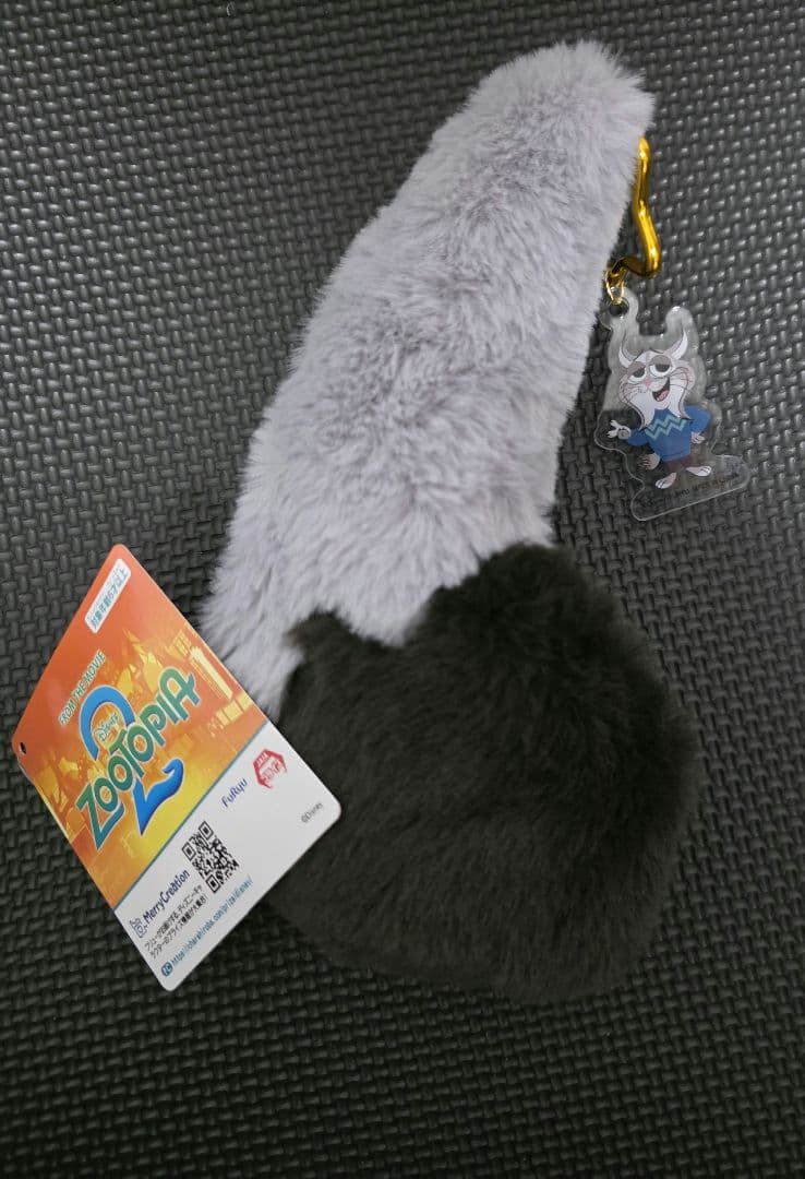 ズートピア 2 Lぬいぐるみ しっぽポーチ　マスコット パウバート3点セット