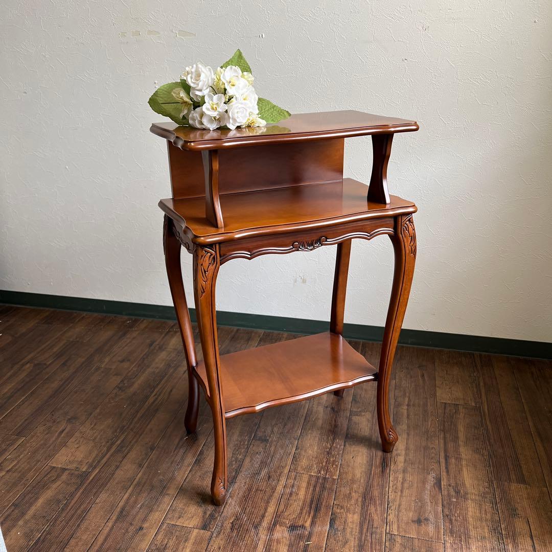 k352r120 イタリア製 電話台 コンソールテーブル/テレフォンスタンド