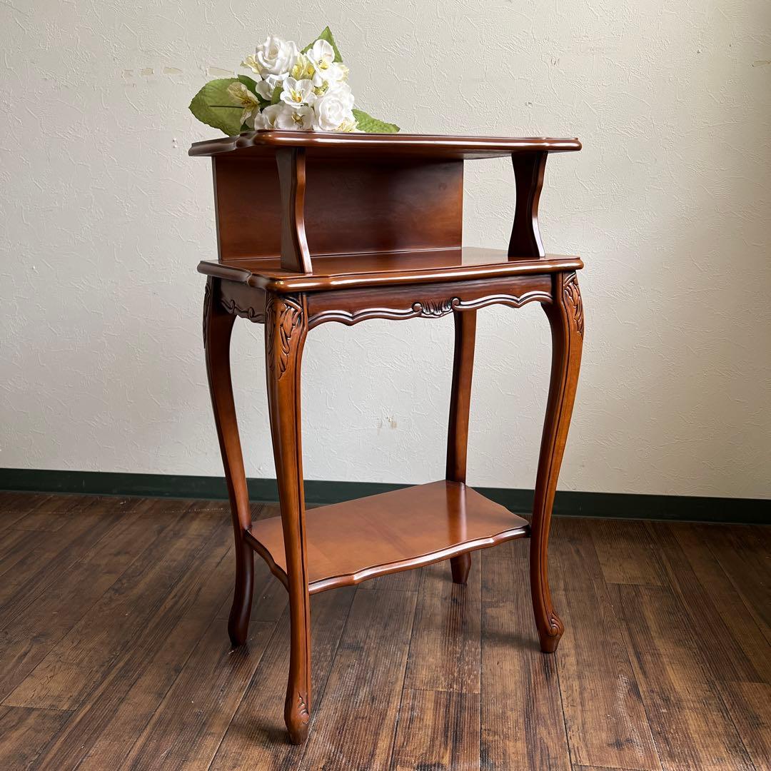 k352r120 イタリア製 電話台 コンソールテーブル/テレフォンスタンド