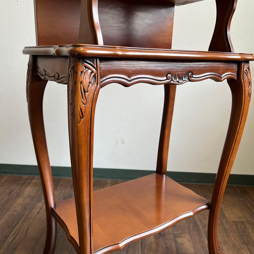 k352r120 イタリア製 電話台 コンソールテーブル/テレフォンスタンド