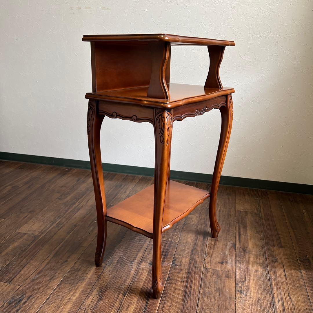 k352r120 イタリア製 電話台 コンソールテーブル/テレフォンスタンド