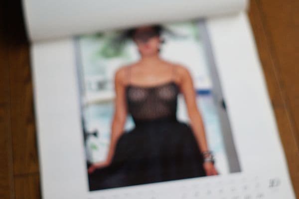 浅野ゆう子　立木義浩　撮影　1989年　カレンダー