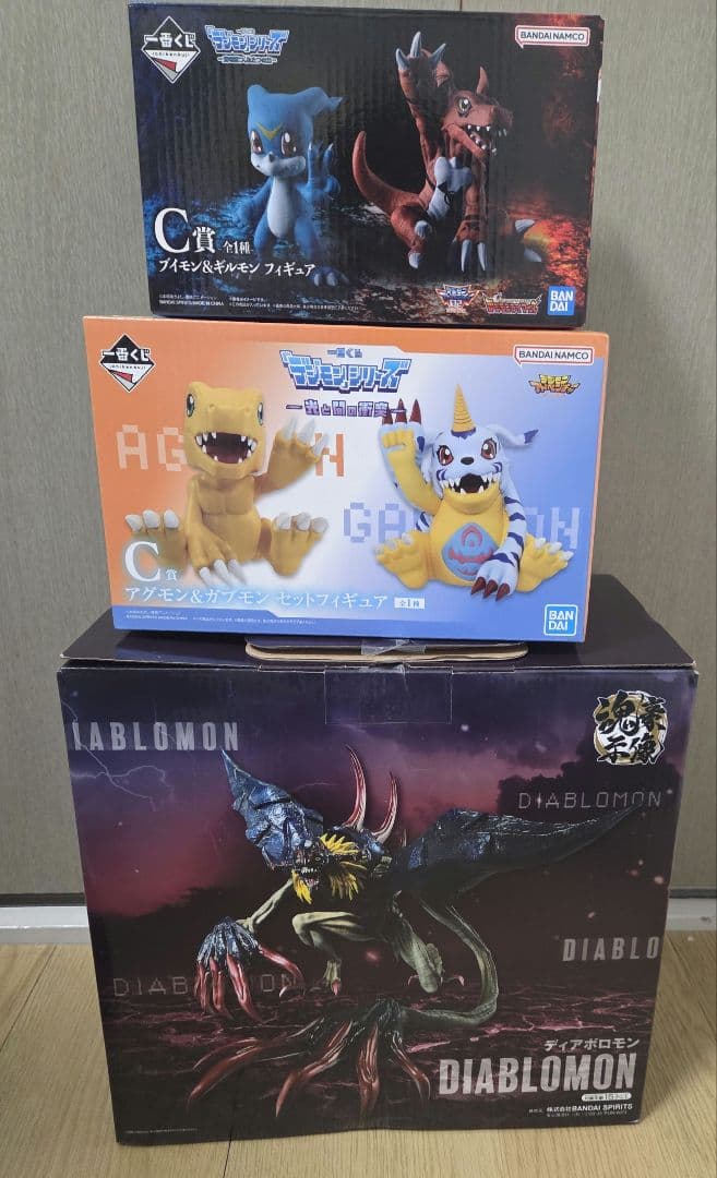 【開封品】デジモン フィギュア 一番くじ セット