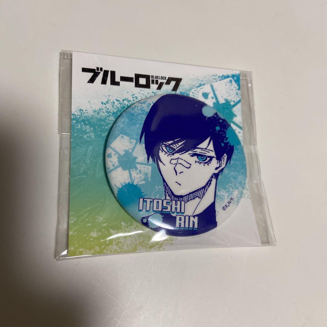 ブルーロック　糸師　凛　缶バッジ　原作イラスト