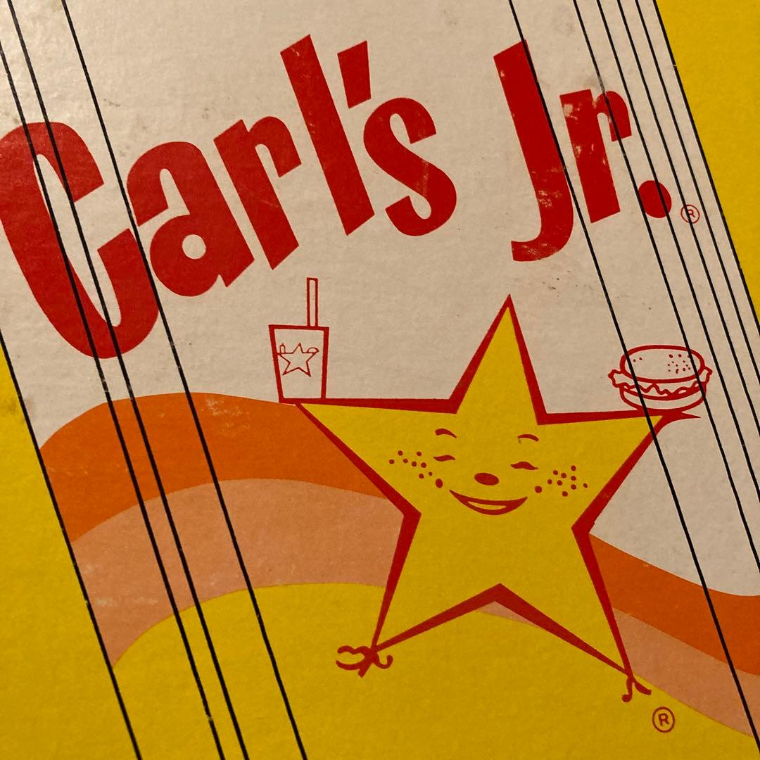 レア！カールスジュニア カードボード 看板
