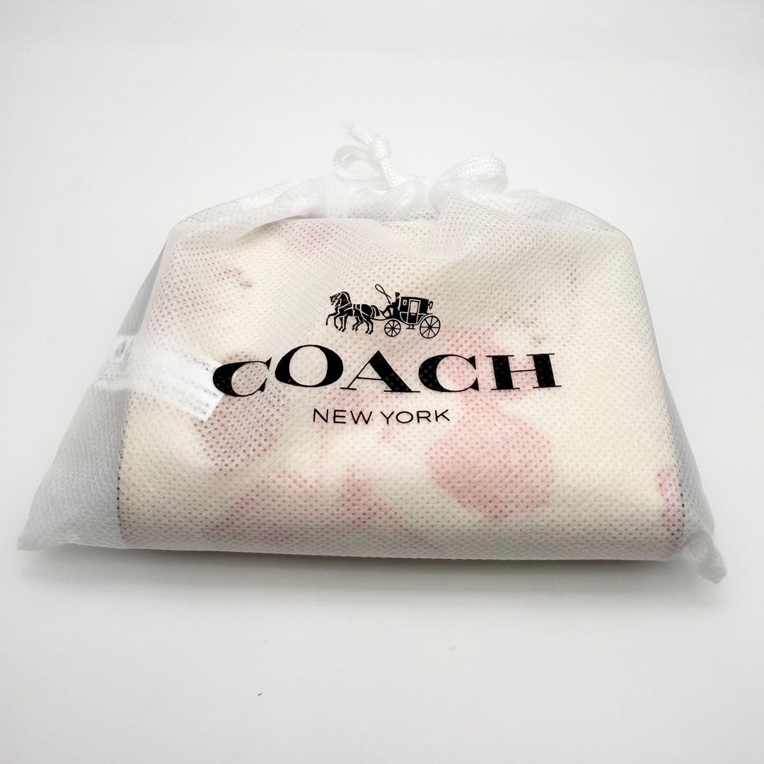 COACH 財布 大人気！！ キスロック ミディアムウォレット フローラル 新品