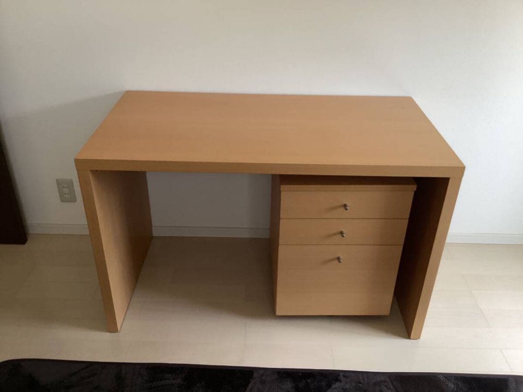 無印良品　ブナ材　キャビネット