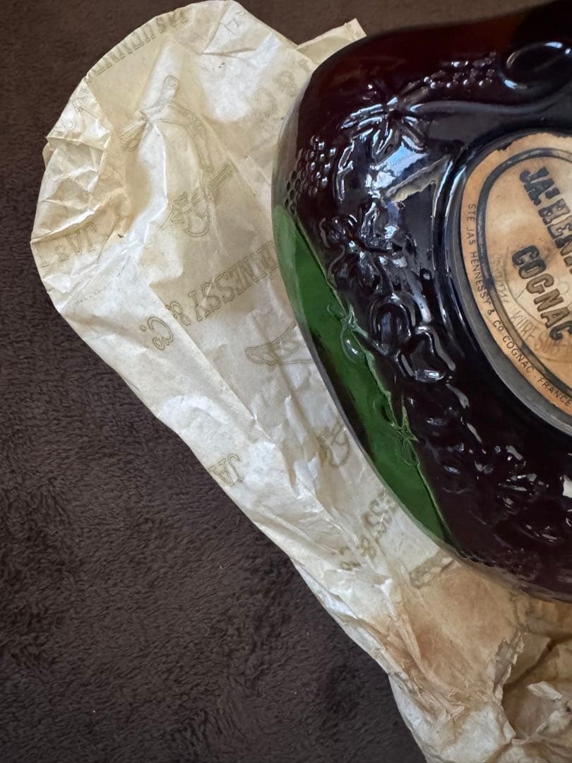 古酒　ヘネシーXO ブランデー 700ml グリーンボトル　未開栓　税関スタンプ