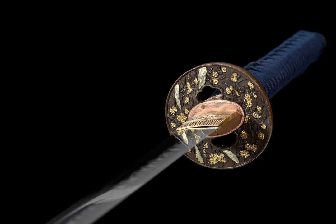 【千星藤】古兵器 刀装具 日本刀　模造刀 居合刀 武士道 鑑賞用 美術刀 贈り物