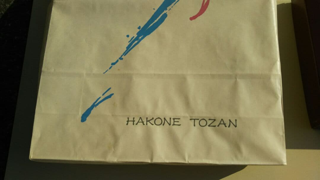 組み立て式ブリキの箱根登山電車