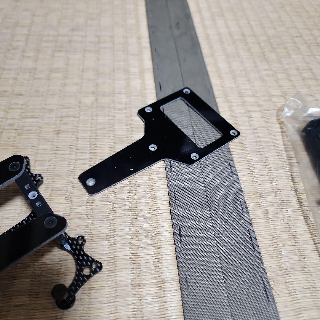 タミヤF103アニバーサリー(ジャンク)とパーツ色々　エセマクラーレンボディ付