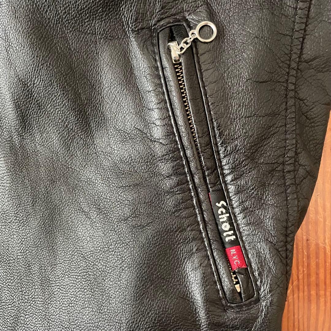 【最終価格】schott ショット　シングルライダース　レザージャケット
