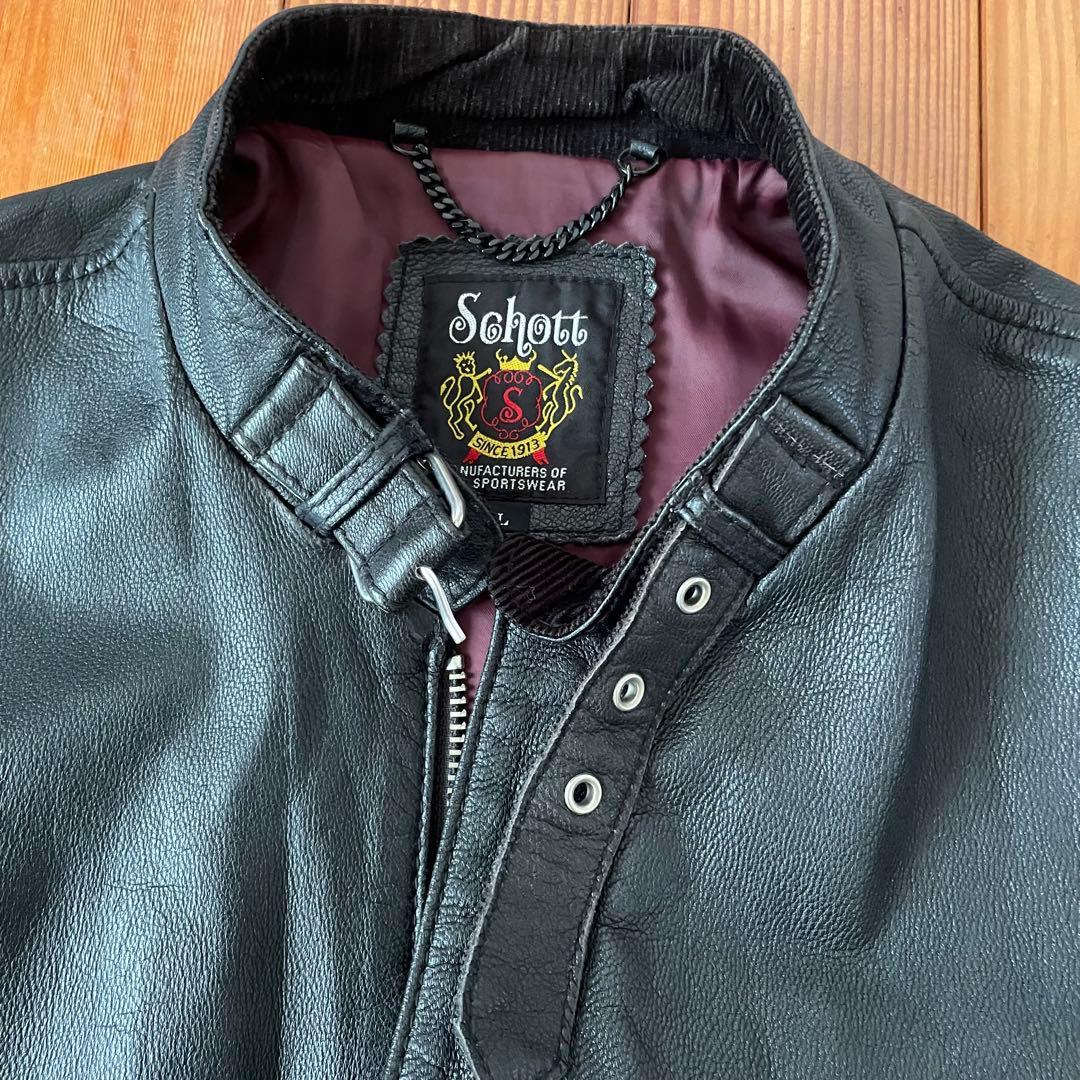 【最終価格】schott ショット　シングルライダース　レザージャケット