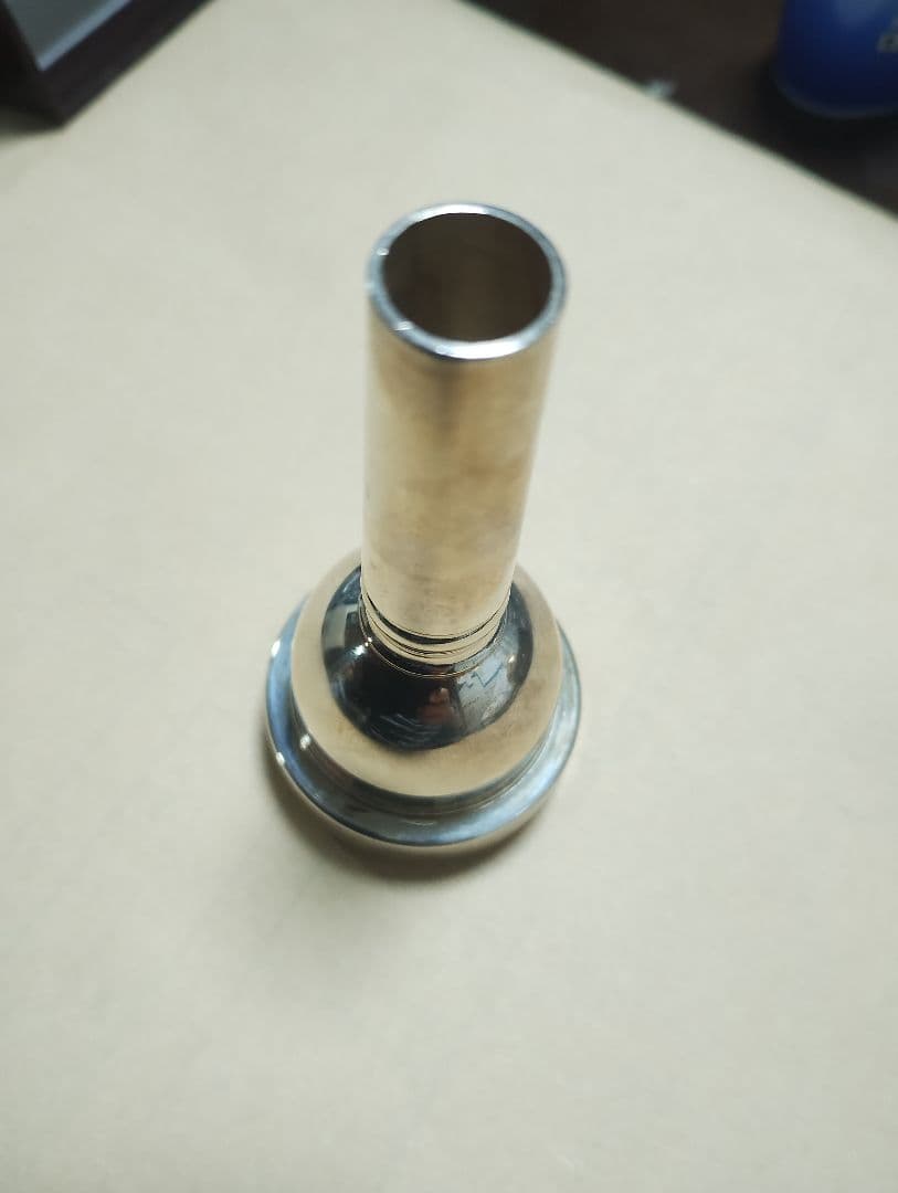 GRIEGO トロンボーンマウスピース 箱付き　　太管