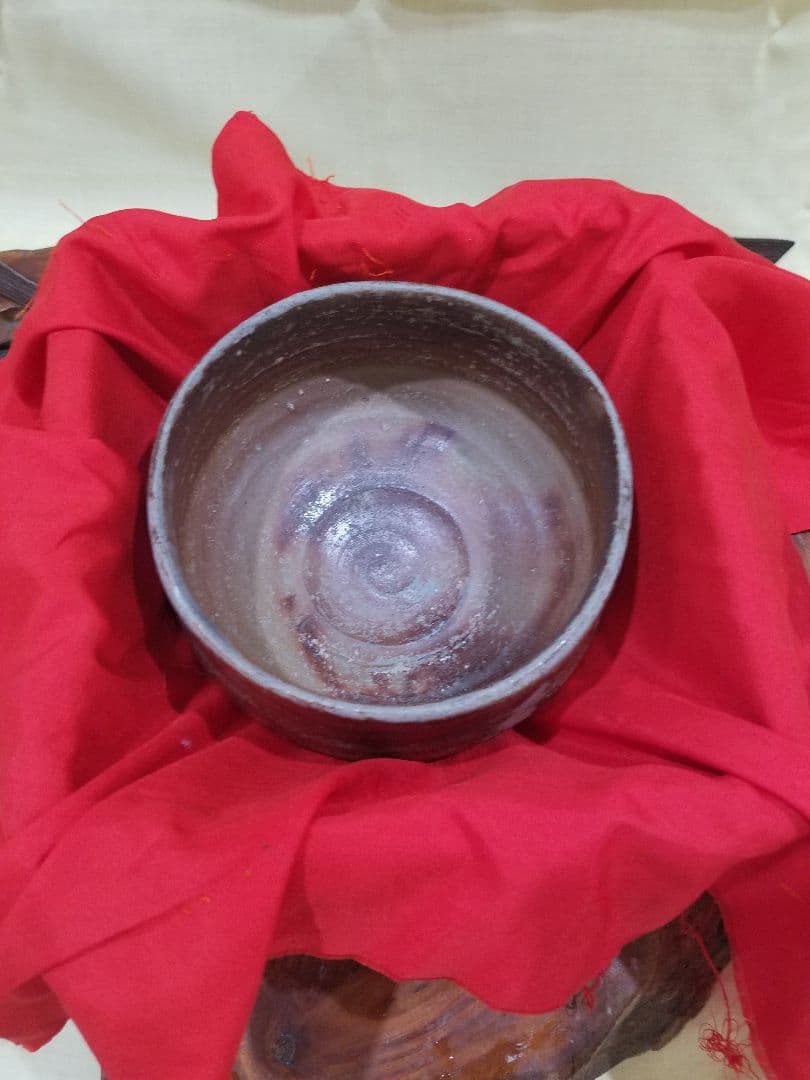 古備前の筒茶碗