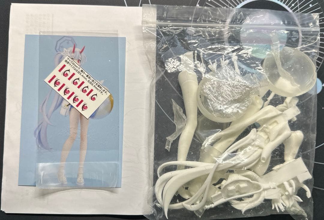 ブルーアーカイブ　チセ　水着ver ガレージキット