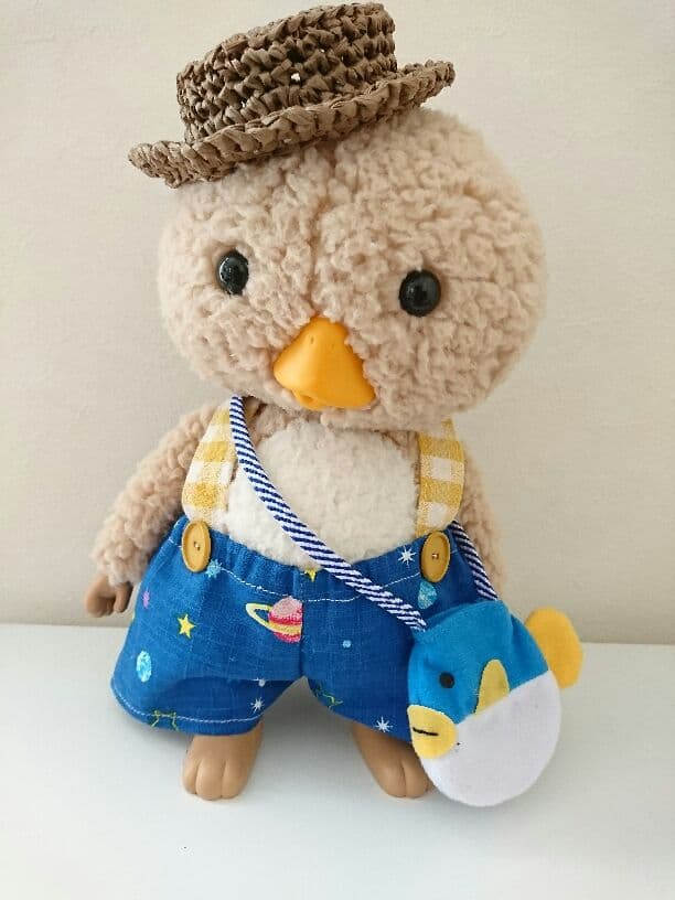 東京トガリ 肩ヒモつき宇宙柄キュロット