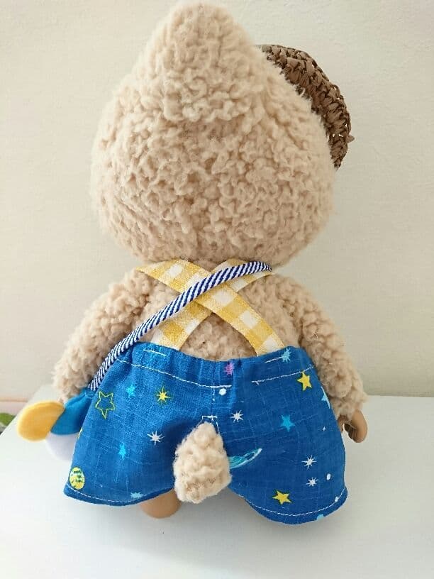 東京トガリ 肩ヒモつき宇宙柄キュロット