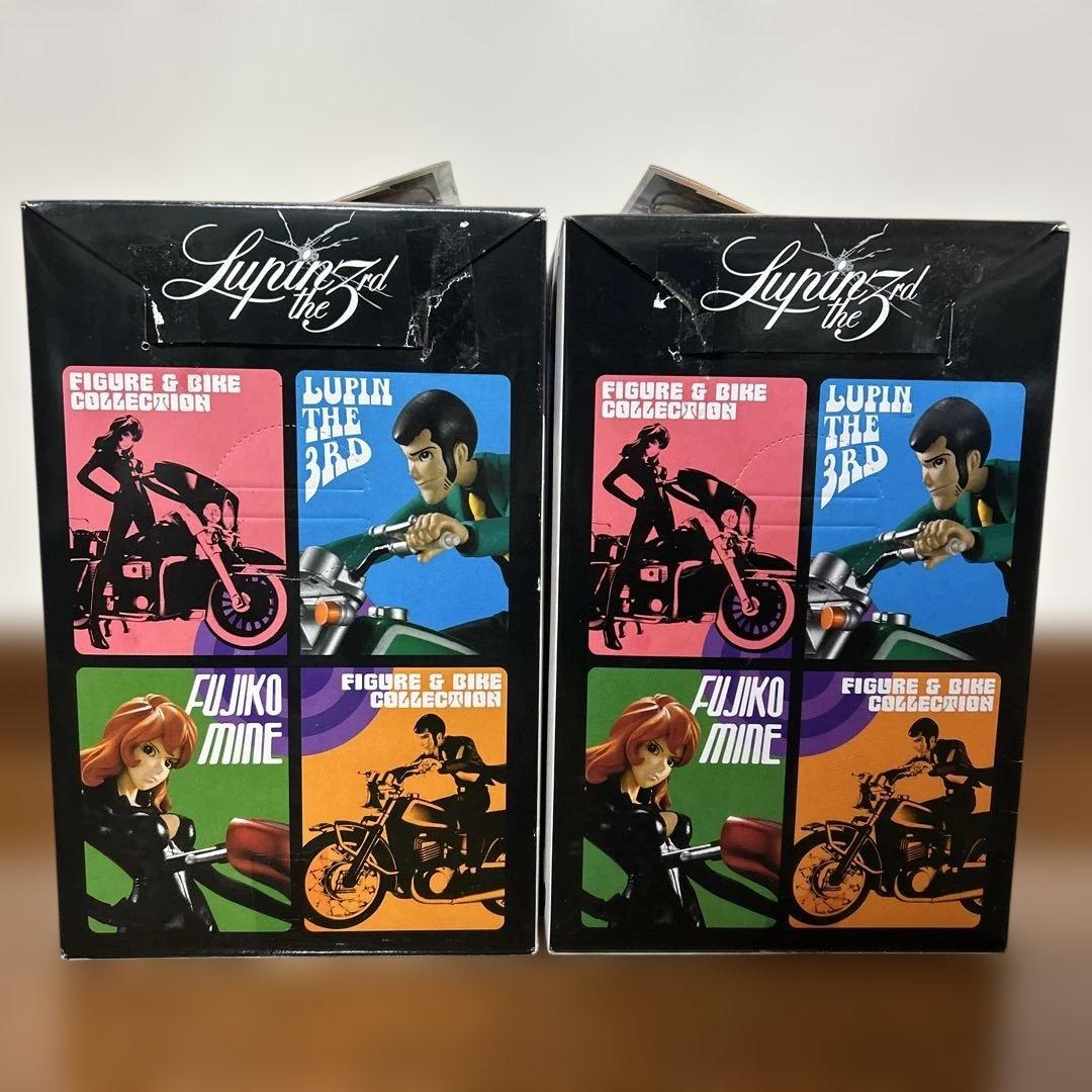 値引き：ルパン三世 フィギュア & バイクコレクション（ルパン、峰不二子セット）