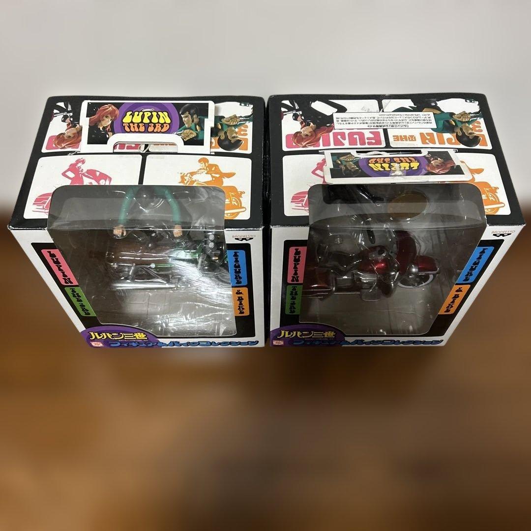 値引き：ルパン三世 フィギュア & バイクコレクション（ルパン、峰不二子セット）